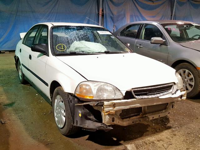 1HGEJ6628WL014901 - 1998 HONDA CIVIC DX WHITE photo 1