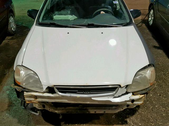 1HGEJ6628WL014901 - 1998 HONDA CIVIC DX WHITE photo 7