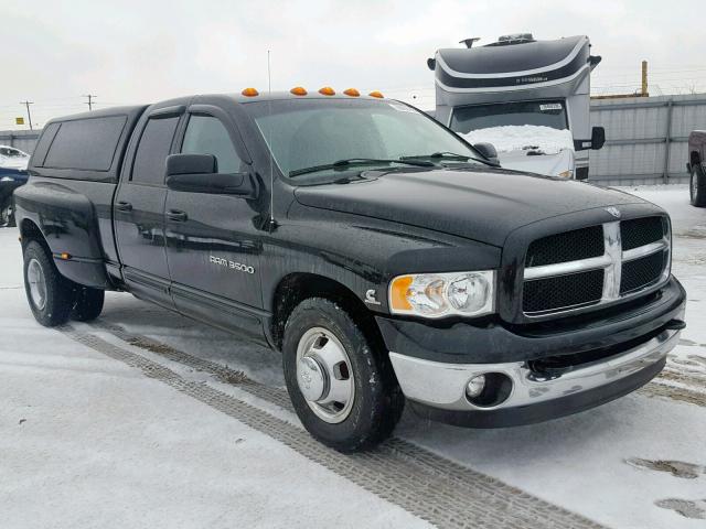 3D3MA48C03G791948 - 2003 DODGE RAM 3500 S BLACK photo 1