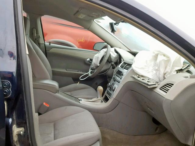 1G1ZH57B99F145271 - 2009 CHEVROLET MALIBU 1LT 蓝色 照片 5