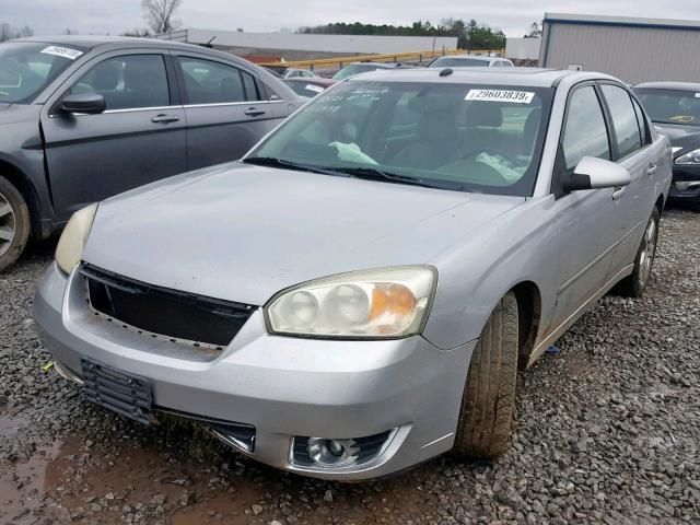 1G1ZU53896F191989 - 2006 CHEVROLET MALIBU LTZ SILVER photo 2