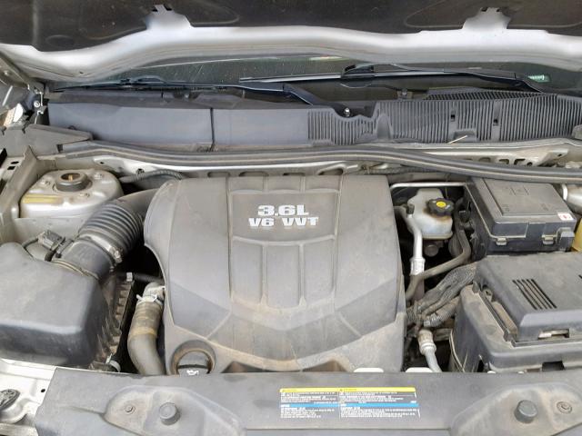 2CKDL737886010569 - 2008 PONTIAC TORRENT GX SILVER photo 7