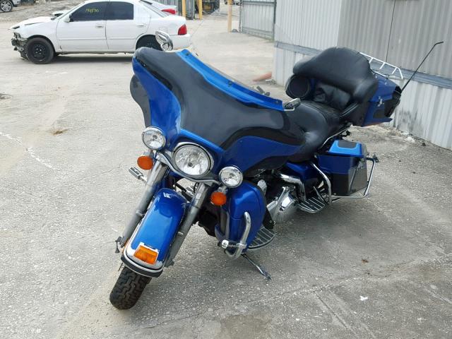 1HD1FC4368Y619917 - 2008 HARLEY-DAVIDSON FLHTCUI BLUE photo 2