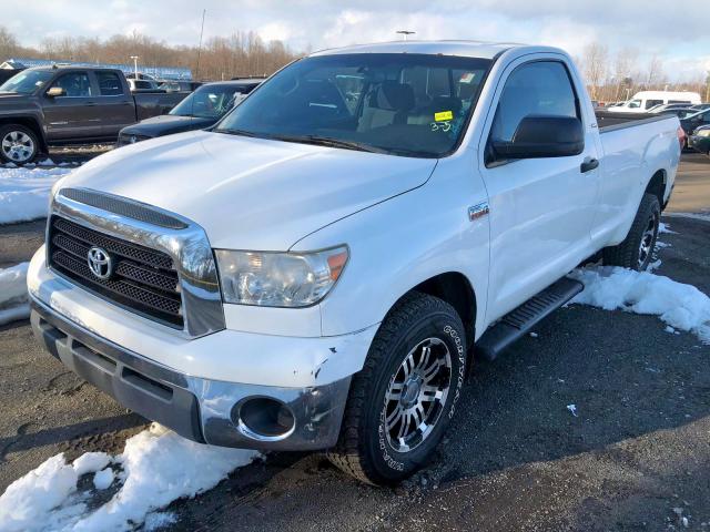 5TFMV52148X065863 - 2008 TOYOTA TUNDRA WHITE photo 3