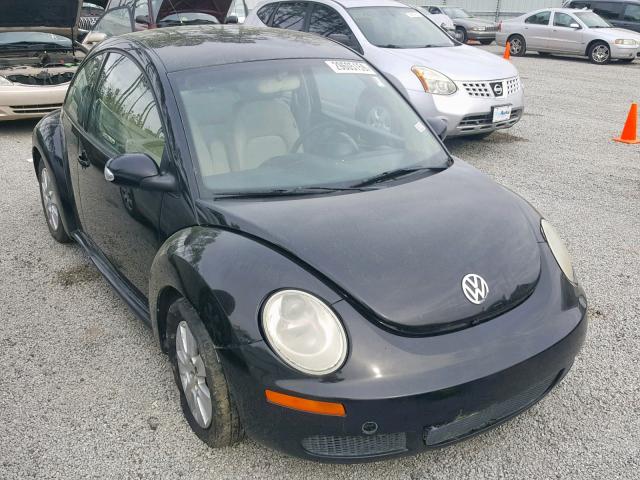 3VWPW31C08M518509 - 2008 VOLKSWAGEN NEW BEETLE BLACK photo 1