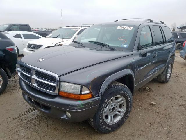 1D4HR48N73F604696 - 2003 DODGE DURANGO SLT  photo 2