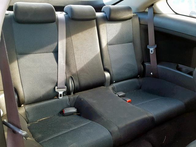 JTKDE177260104051 - 2006 TOYOTA SCION TC BURGUNDY photo 6