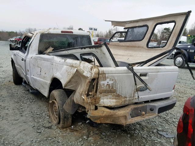 1FTYR10D06PA94298 - 2006 FORD RANGER WHITE photo 3