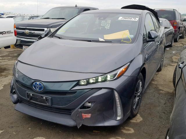 JTDKARFP5H3022715 - 2017 TOYOTA PRIUS PRIM 灰色 照片 2