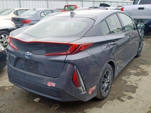 JTDKARFP5H3022715 - 2017 TOYOTA PRIUS PRIM 灰色 照片 4