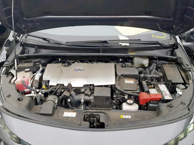 JTDKARFP5H3022715 - 2017 TOYOTA PRIUS PRIM 灰色 照片 7