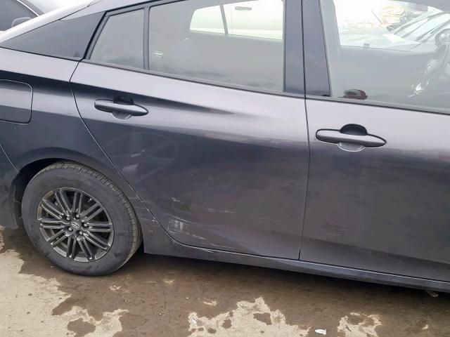 JTDKARFP5H3022715 - 2017 TOYOTA PRIUS PRIM 灰色 照片 9