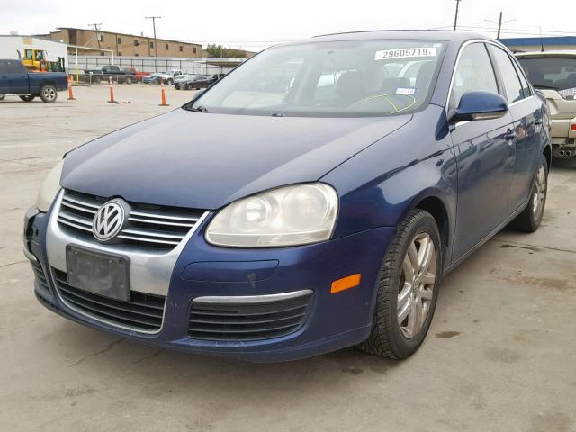 3VWRF71K07M102952 - 2007 VOLKSWAGEN JETTA 2.5 BLUE photo 2