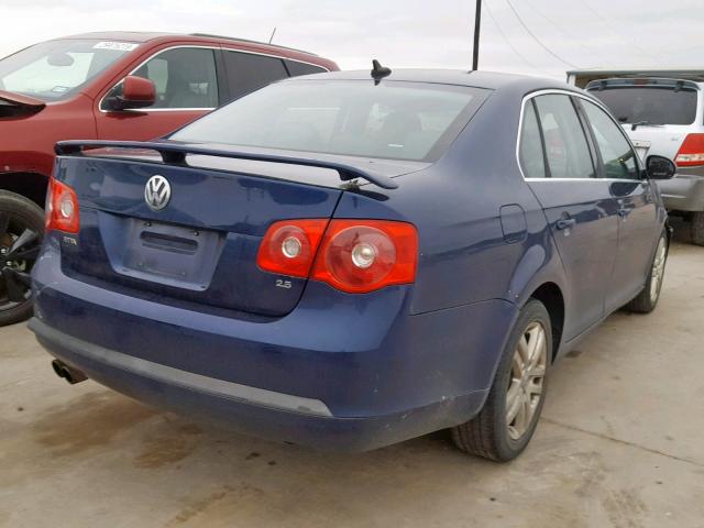 3VWRF71K07M102952 - 2007 VOLKSWAGEN JETTA 2.5 BLUE photo 4