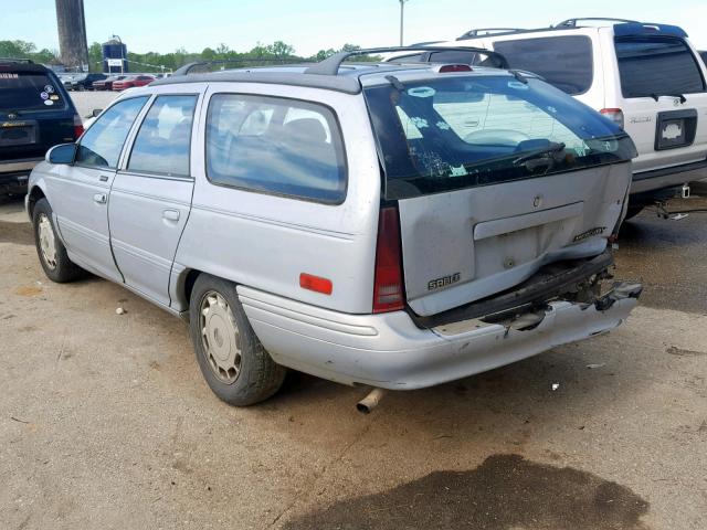 1MELM58U4RA644693 - 1994 MERCURY SABLE LS BLUE photo 3