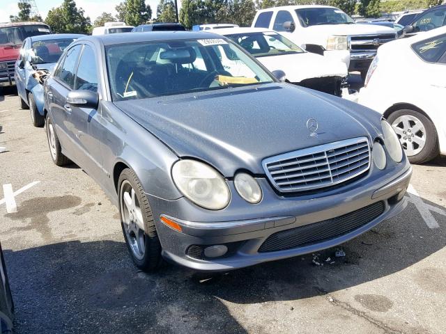 WDBUF56J96A752407 - 2006 MERCEDES-BENZ E 350 GRAY photo 1