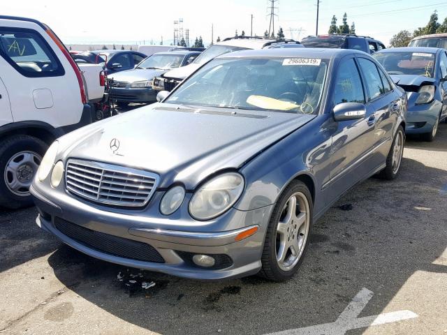 WDBUF56J96A752407 - 2006 MERCEDES-BENZ E 350 GRAY photo 2