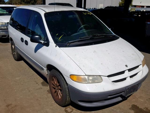 2B4GP25R0XR168943 - 1999 DODGE CARAVAN WHITE photo 1