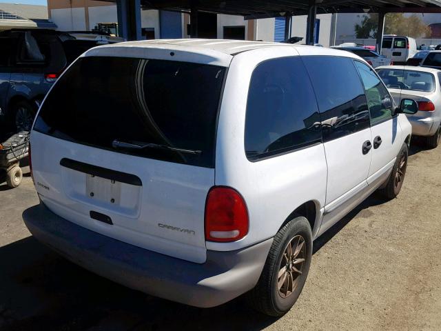 2B4GP25R0XR168943 - 1999 DODGE CARAVAN WHITE photo 4