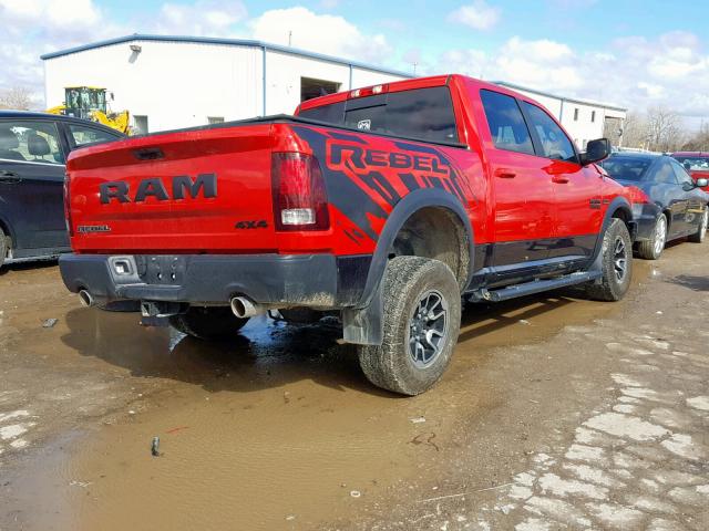 1C6RR7YT2GS211131 - 2016 RAM 1500 REBEL RED photo 4