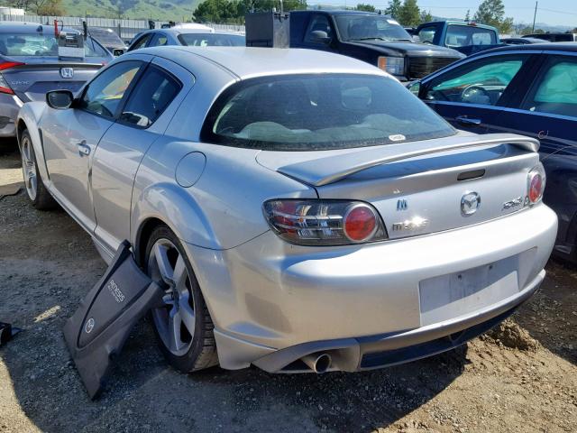 JM1FE173640125673 - 2004 MAZDA RX8 SILVER photo 3