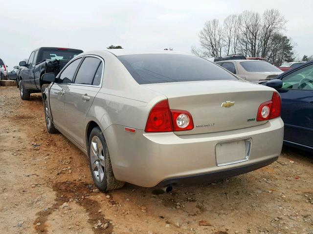 1G1ZC5E00AF173397 - 2010 CHEVROLET MALIBU 1LT 金色 照片 3