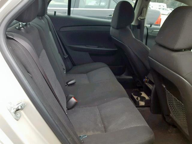 1G1ZC5E00AF173397 - 2010 CHEVROLET MALIBU 1LT 金色 照片 6