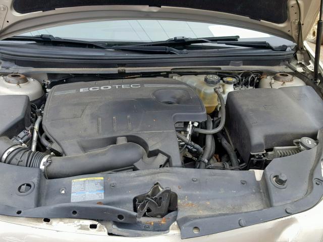 1G1ZC5E00AF173397 - 2010 CHEVROLET MALIBU 1LT 金色 照片 7