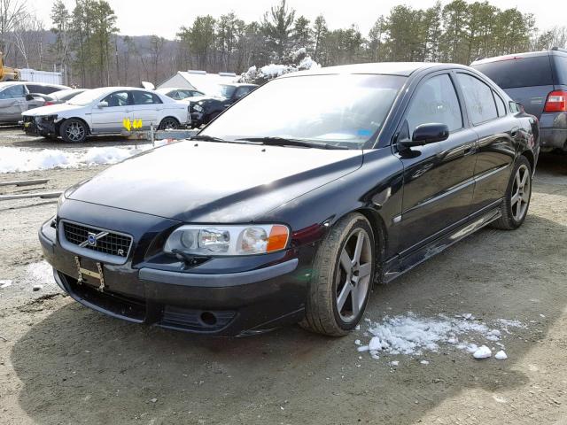 YV1RH52Y542381283 - 2004 VOLVO S60 R BLACK photo 2