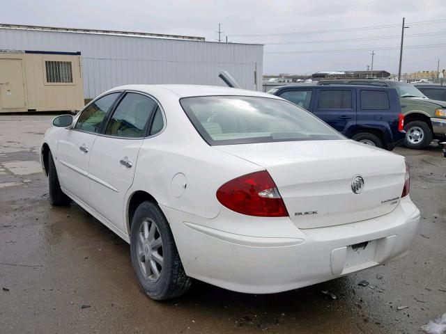 2G4WD582871192361 - 2007 BUICK LACROSSE C WHITE photo 3