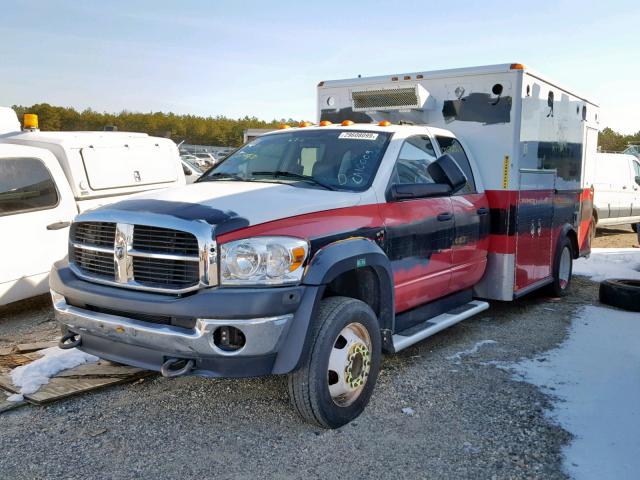 3D6WC6GL2AG116067 - 2010 DODGE RAM 4500 S TWO TONE photo 2