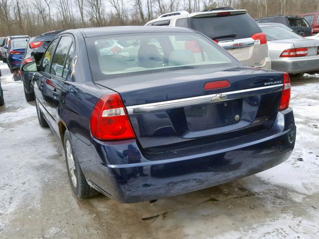 1G1ZS58F77F107649 - 2007 CHEVROLET MALIBU LS BLUE photo 3