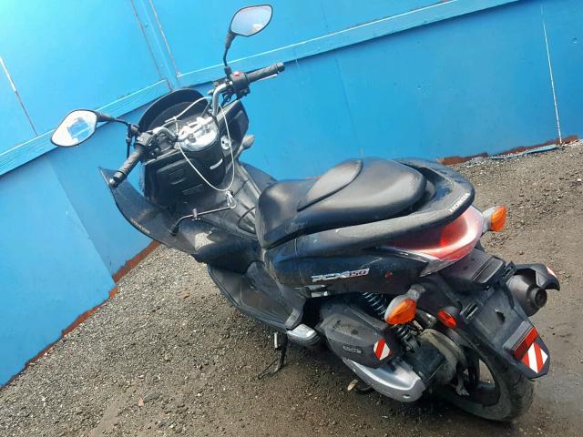 MLHKF121XD5000371 - 2013 HONDA PCX 150 BLACK photo 3