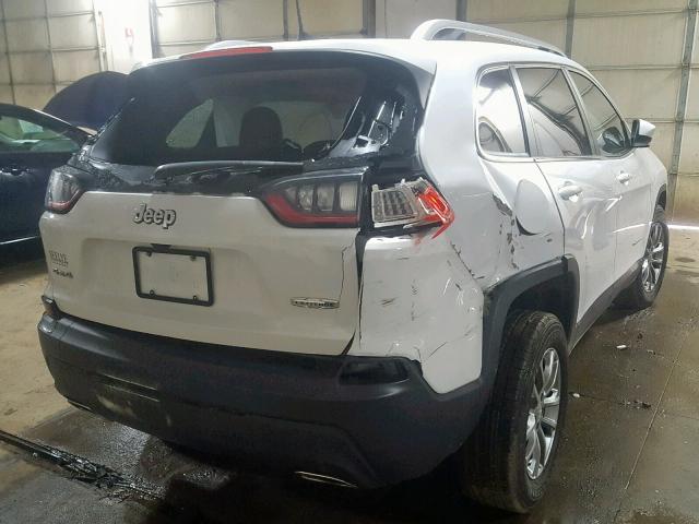 1C4PJMLX0KD125300 - 2019 JEEP CHEROKEE L WHITE photo 4