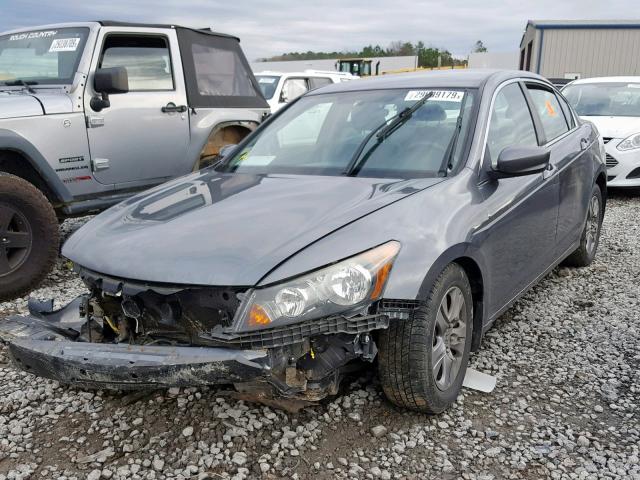 1HGCP2F49CA083023 - 2012 HONDA ACCORD LXP GRAY photo 2