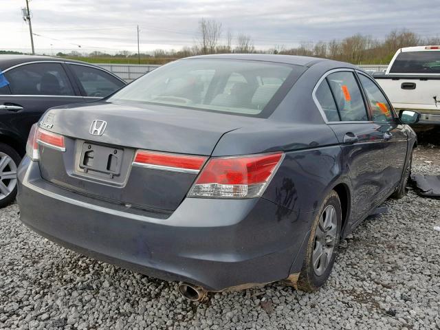 1HGCP2F49CA083023 - 2012 HONDA ACCORD LXP GRAY photo 4