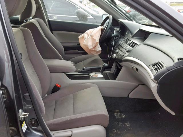 1HGCP2F49CA083023 - 2012 HONDA ACCORD LXP GRAY photo 5