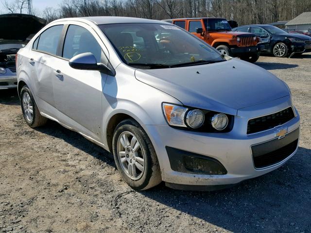 1G1JA5SH3C4169744 - 2012 CHEVROLET SONIC LS 银色 照片 1