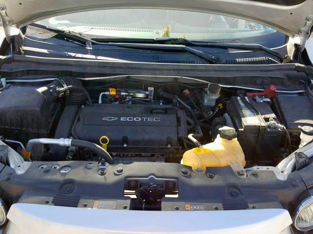 1G1JA5SH3C4169744 - 2012 CHEVROLET SONIC LS 银色 照片 7