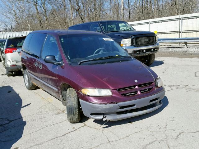 2B4FP25B6YR730439 - 2000 DODGE CARAVAN PURPLE photo 1