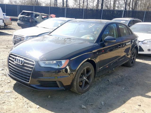 WAUBFGFFXF1005153 - 2015 AUDI A3 QUATTRO BLACK photo 2