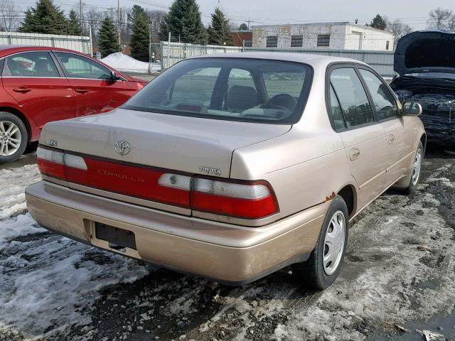 2T1BB02E0TC167769 - 1996 TOYOTA COROLLA DX GOLD photo 4