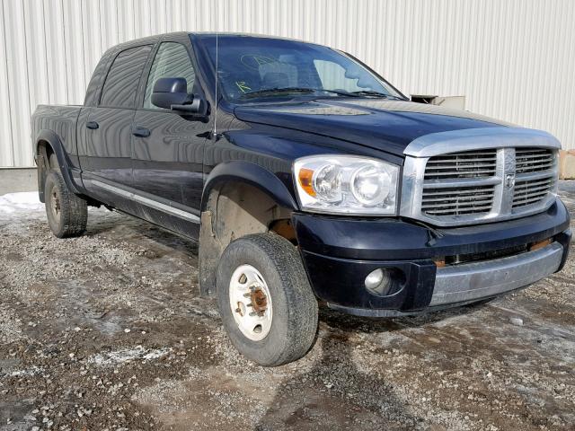 3D7KS29CX7G708781 - 2007 DODGE RAM 2500 BLACK photo 1