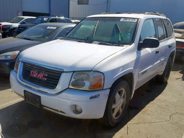 1GKDS13S822174795 - 2002 GMC ENVOY WHITE photo 2