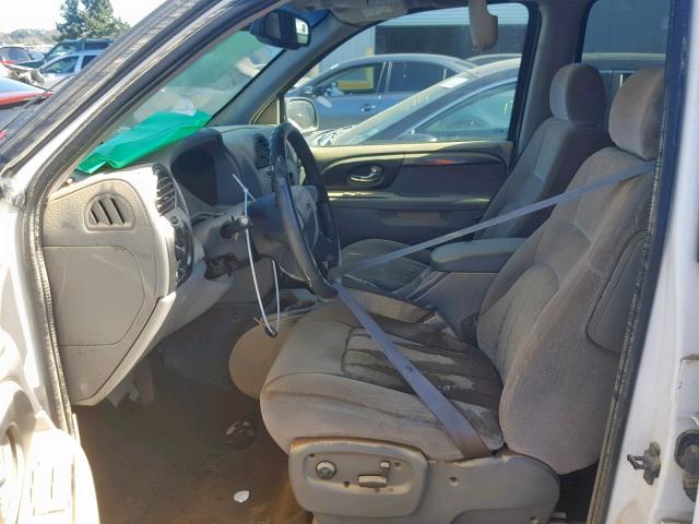 1GKDS13S822174795 - 2002 GMC ENVOY WHITE photo 5