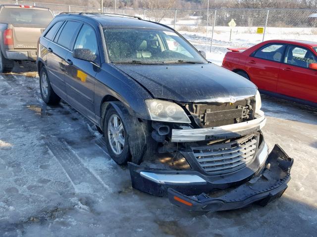 2C8GF68414R386137 - 2004 CHRYSLER PACIFICA BLACK photo 1