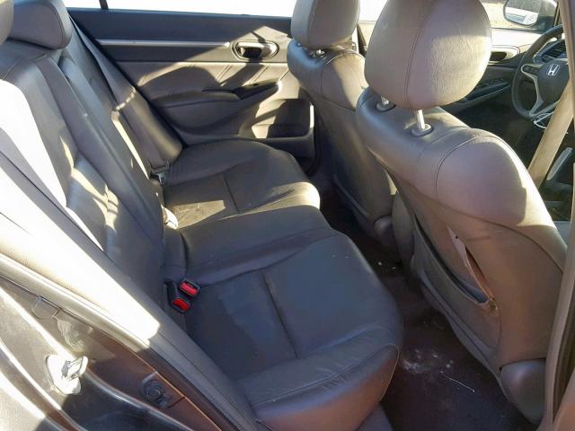 2HGFA1F99AH308737 - 2010 HONDA CIVIC EXL 灰色 照片 6