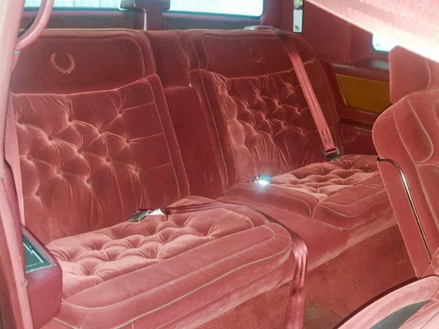 1G6CB1336L4265850 - 1990 CADILLAC FLEETWOOD MAROON photo 6