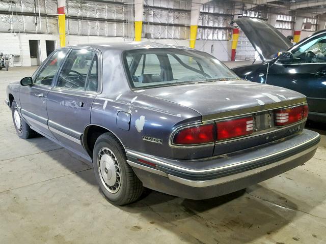 1G4HR53L9PH423288 - 1993 BUICK LESABRE LI PURPLE photo 3