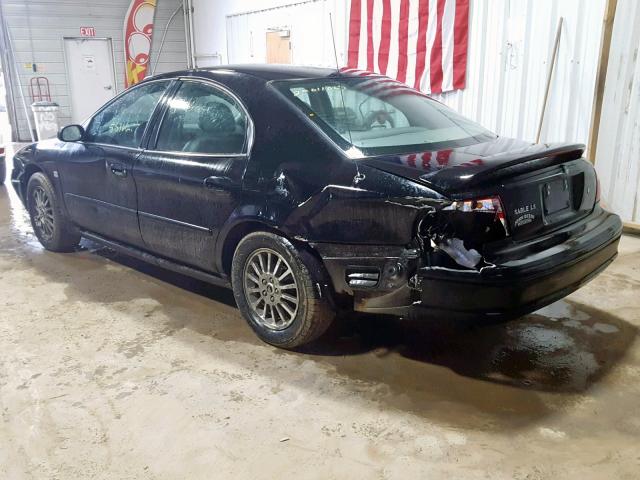 1MEFM55S75A617689 - 2005 MERCURY SABLE LS P BLACK photo 3